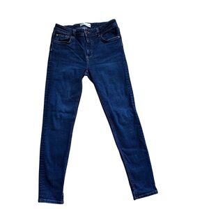 Zara Dark Blue Skinny Jeans